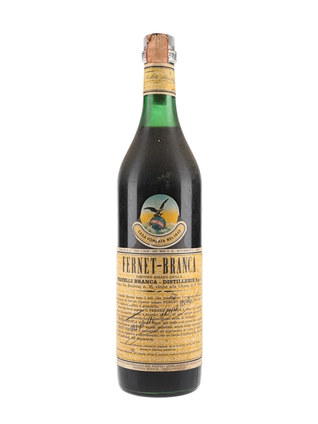 Fernet Branca Bottled 1960s-1970s 100cl / 45%