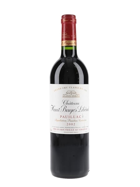 2002 Chateau Haut Bages Liberal Grand Cru Classe 75cl / 12.5%