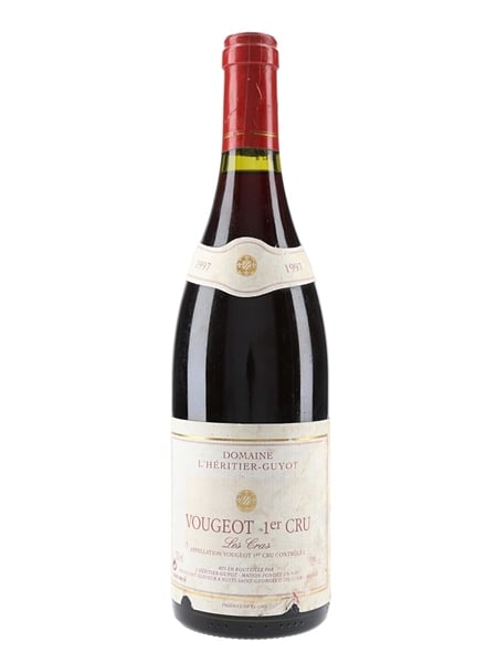 1997 Vougeot 1er Cru Les Cras L'Heritier- Guyot 75cl / 13%