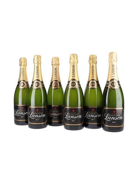 Lanson Black Label Brut Disgorged September 2013 6 x 75cl / 12.5%