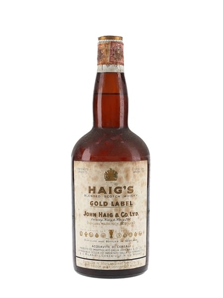 Haig's Gold Label Spring Cap Bottled 1950s-1960s 75cl / 44%