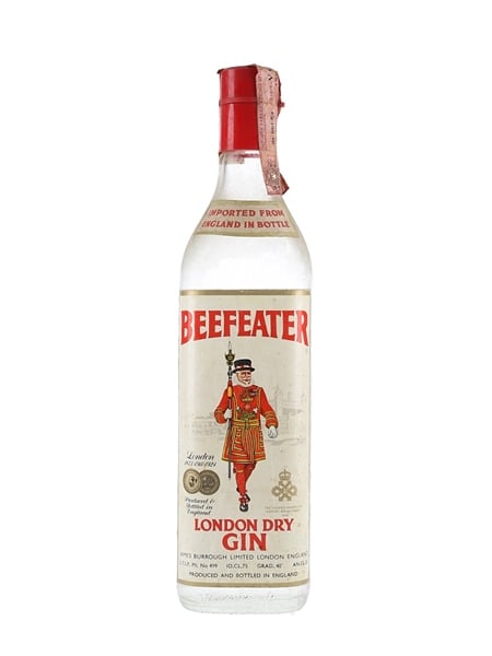 Beefeater London Dry Gin Bottled 1970s - Silva 75cl / 40%