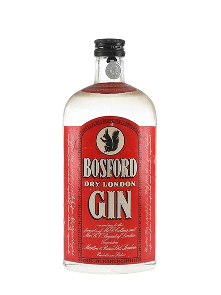 Bosford Dry London Gin Bottled 1950s 75cl / 42%