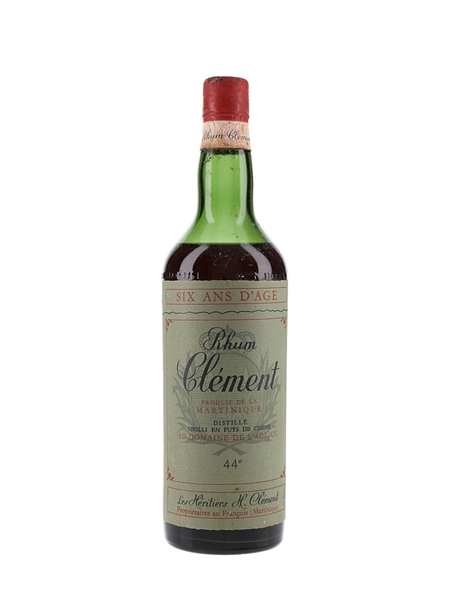 Clement Rhum 6 Year Old Bottled 1970s 75cl / 44%