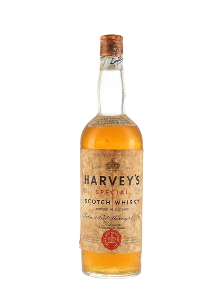 Harvey's Special The Thin Red Line Bottled 1960s 75cl / 43%