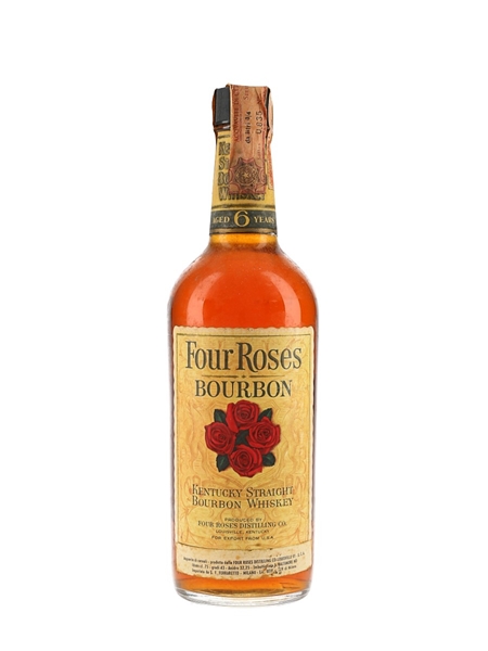 Four Roses 6 Year Old Bottled 1970s - G.F. Ferraretto 75cl / 43%