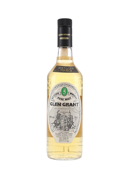 Glen Grant 1983 5 Year Old Bottled 1980s - Seagram Italia 75cl / 40%