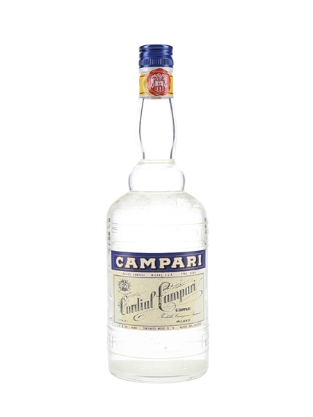 Campari Cordial Bottled 1980s 75cl / 36%