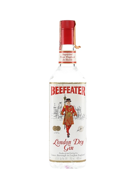 Beefeater London Dry Gin Bottled 1980s - Spirit 75cl / 40%