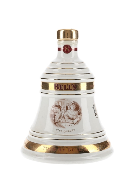 Bell's Christmas 2007 Ceramic Decanter Five Queens 70cl / 40%