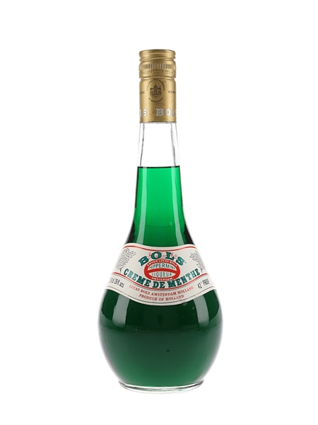 Bols Creme De Menthe Bottled 1970s 73.8cl / 24%