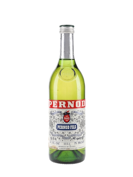 Pernod Fils Bottled 1970s - J R Parkington 69.6cl / 43%