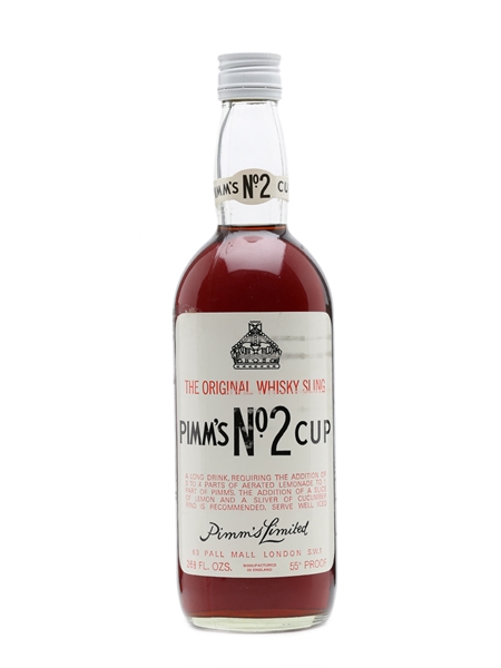 Pimm's No.2 Cup The Original Whisky Sling Bottled 1970s / 75cl  / 31.4%