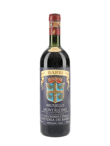 1985 Brunello Di Montalcino Fattoria Dei Barbi 75cl / 13%