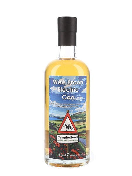 Wee Broon Electric Coo 7 Year Old Campbeltown Super Group Bottling 70cl / 58.8%