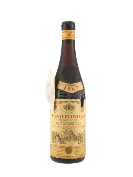 1967 Vino Barolo Riserva Speciale Giovanni Bertolino & Figlio 72cl / 13.4%