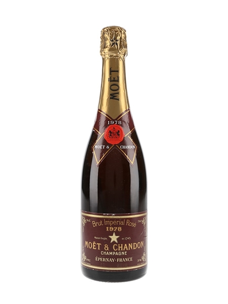 1978 Moet & Chandon Brut Imperial Rose  75cl / 12%