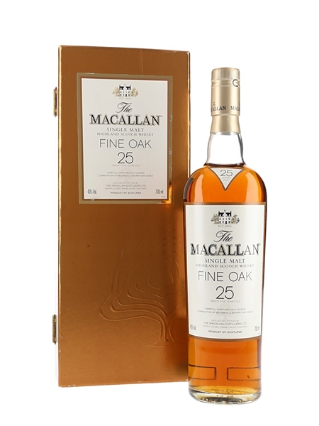 Macallan 25 Year Old Fine Oak Bottled 2000s 70cl / 43%