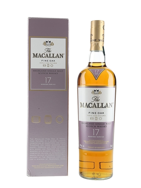 Macallan 17 Year Old Fine Oak Triple Cask Matured - Edrington Americas 70cl / 43%