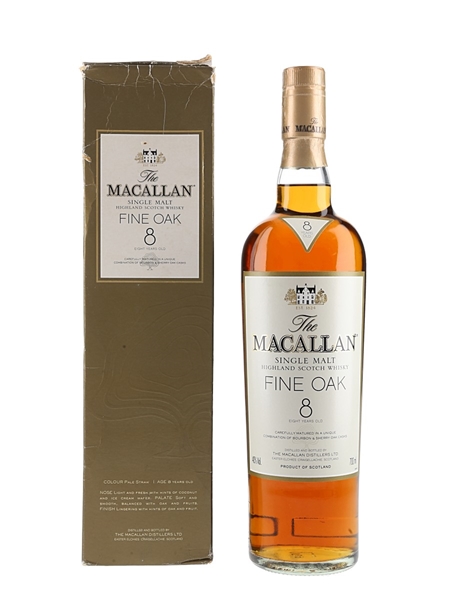 Macallan 8 Year Old Fine Oak  70cl / 40%