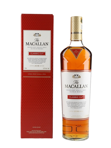 Macallan Classic Cut Limited 2018 Edition 75cl / 51.2%