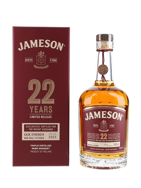 Jameson 22 Year Old Bottled 2023 70cl / 56.6%