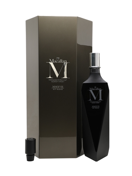 Macallan M Black Lalique Decanter 2017 Release 70cl / 45%