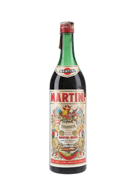 Martini Rosso Vermouth Bottled 1970s 100cl / 16.5%