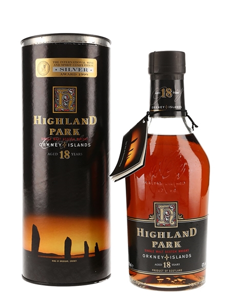 Highland Park 18 Year Old Bottled 1990s-2000s 70cl / 43%