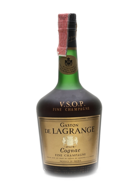 Gaston De Lagrange VSOP Cognac Bottled 1970s 75cl / 40%