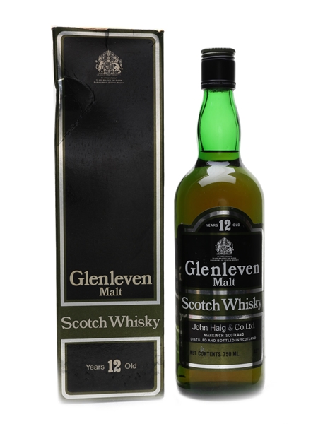 Glenleven 12 Year Old Bottled 1980s 75cl / 43%