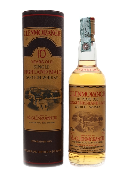 Glenmorangie 10 Year Old Bottled 1990s 70cl / 40%