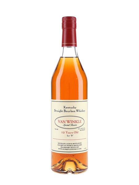 Van Winkle 12 Year Old Lot 'B'  75cl / 45.2%