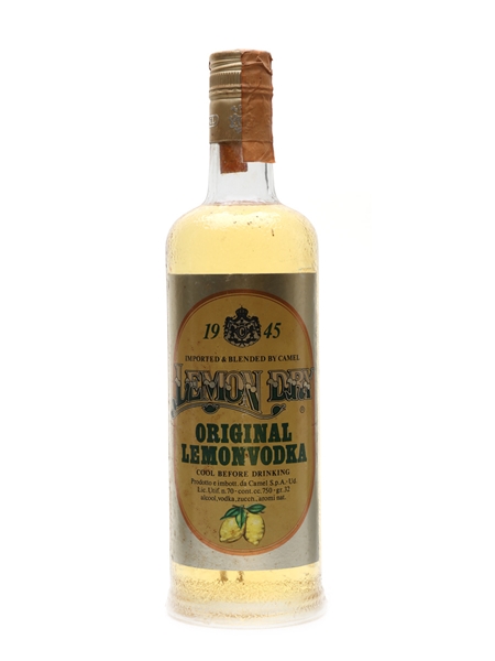 Camel Lemon Dry Vodka Bottled 1970s 75cl / 32%