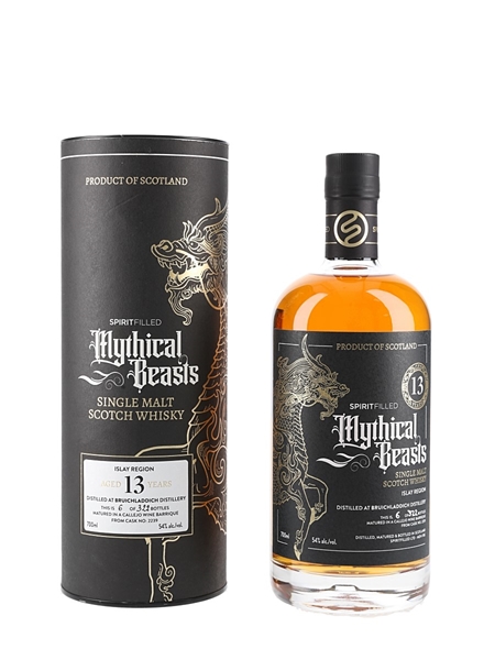 Mythical Beasts 13 Year Old Bruichladdich - SpiritFilled 70cl / 54%