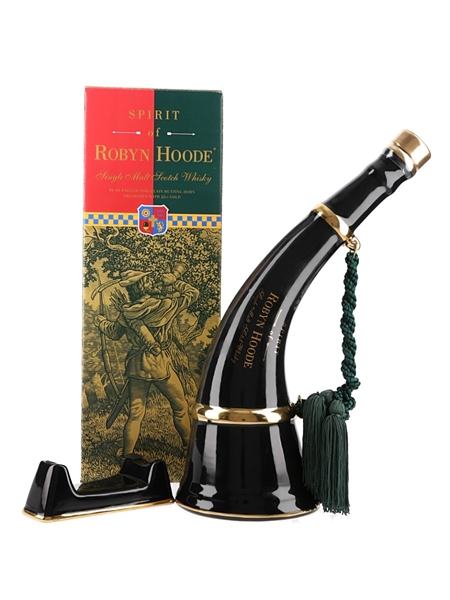 Spirit Of Robyn Hoode Porcelain Hunting Horn Decanter 70cl / 40%