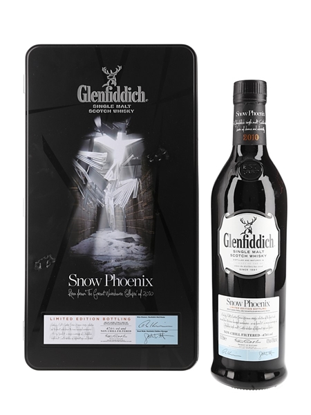 Glenfiddich Snow Phoenix Bottled 2010 70cl / 47.6%