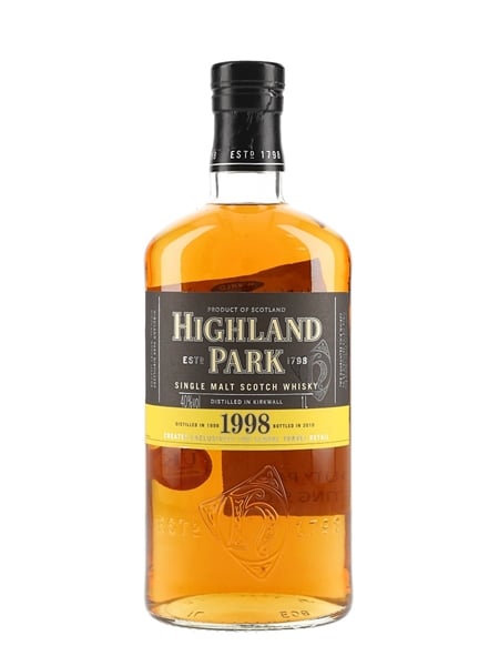 Highland Park 1998 Bottled 2010 - Travel Retail Exclusive 100cl / 40%