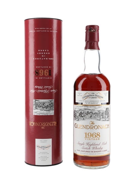 Glendronach 1968 25 Year Old Bottled 1993 - Hiram Walker 75cl / 43%