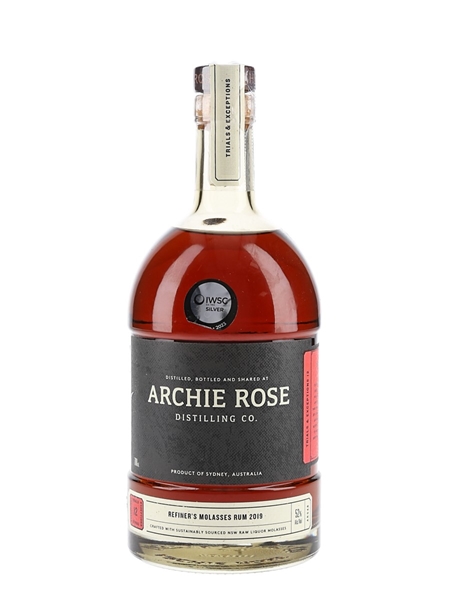 Archie Rose Refiner's Molasses Rum 2019  70cl / 52%