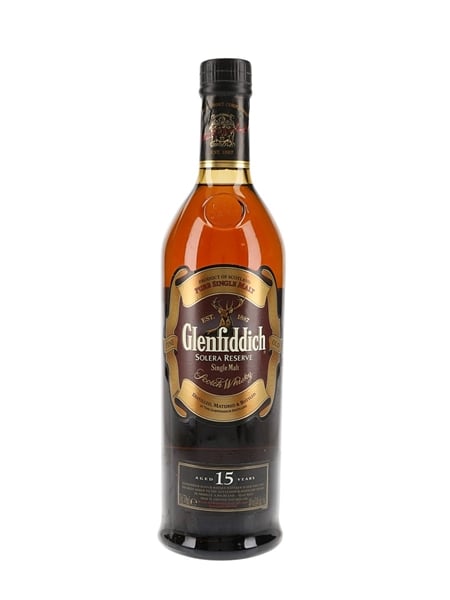 Glenfiddich 15 Year Old Solera Reserve 70cl / 40%