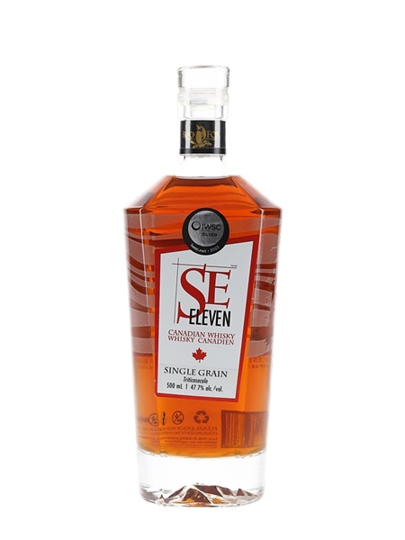 SE Eleven Single Grain Canadian Whisky Black Fox Farm 50cl / 47.7%