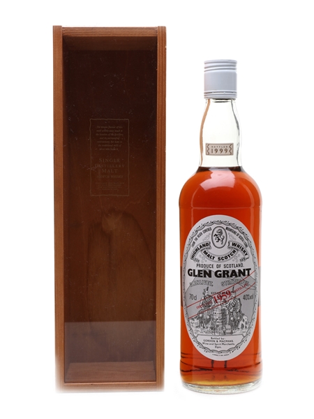 Glen Grant 1959 Bottled 1999 Gordon & MacPhail 70cl / 40%