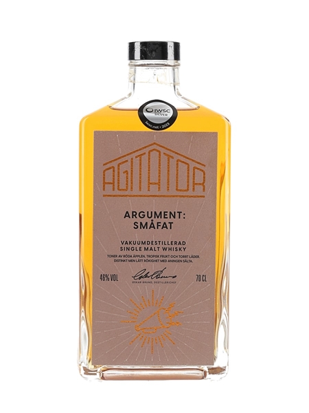 Agitator Argument Smafat Single Malt Vacuum Distilled 70cl / 46%