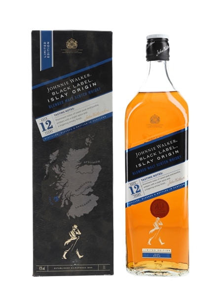 Johnnie Walker Black Label 12 Year Old Islay Origin 100cl / 42%