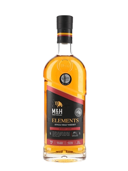 M&H Elements Sherry Cask 70cl / 46%