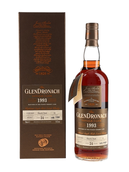 Glendronach 1993 24 Year Old Bottled 2017 70cl / 59.2%