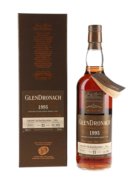 Glendronach 1995 21 Year Old Bottled 2017 70cl / 52.6%