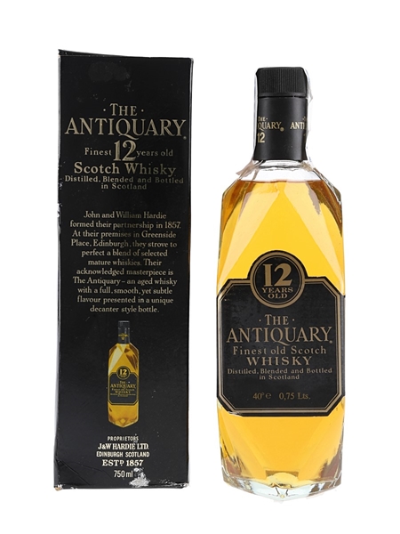 The Antiquary 12 Year Old Scotch Whisky Bottled 1980s 75cl / 40%