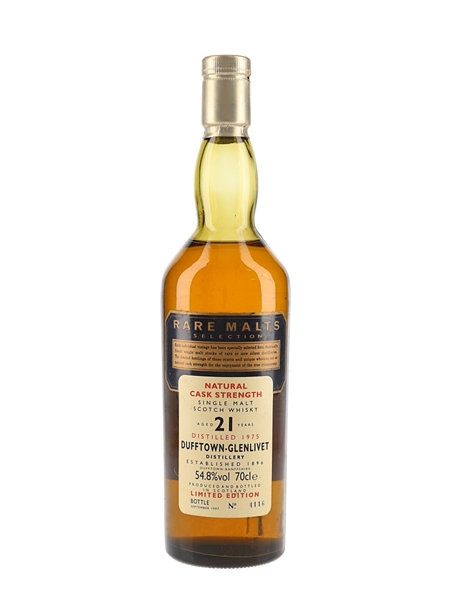 Dufftown Glenlivet 1975 21 Year Old - Lot 189496 - Buy/Sell